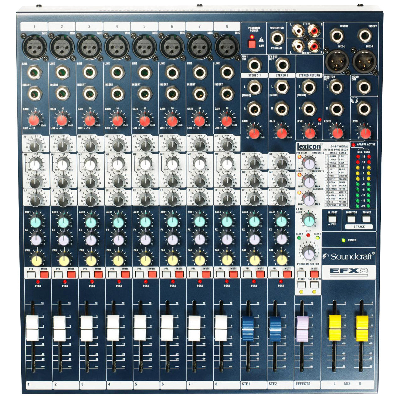 Soundcraft EFX8 8-Channel Mixer