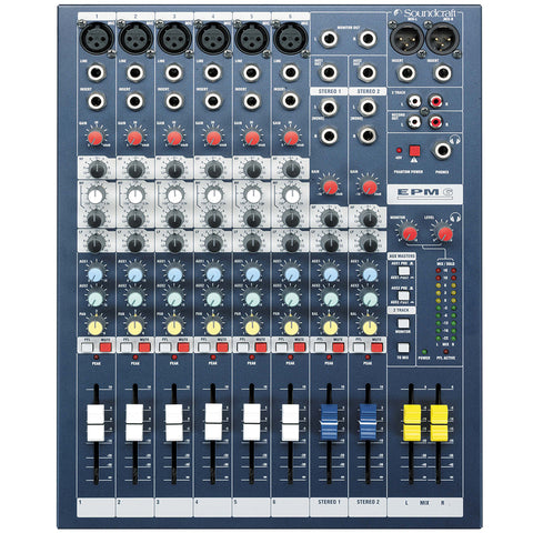 Soundcraft EPM6 8-Channel Analog Mixer