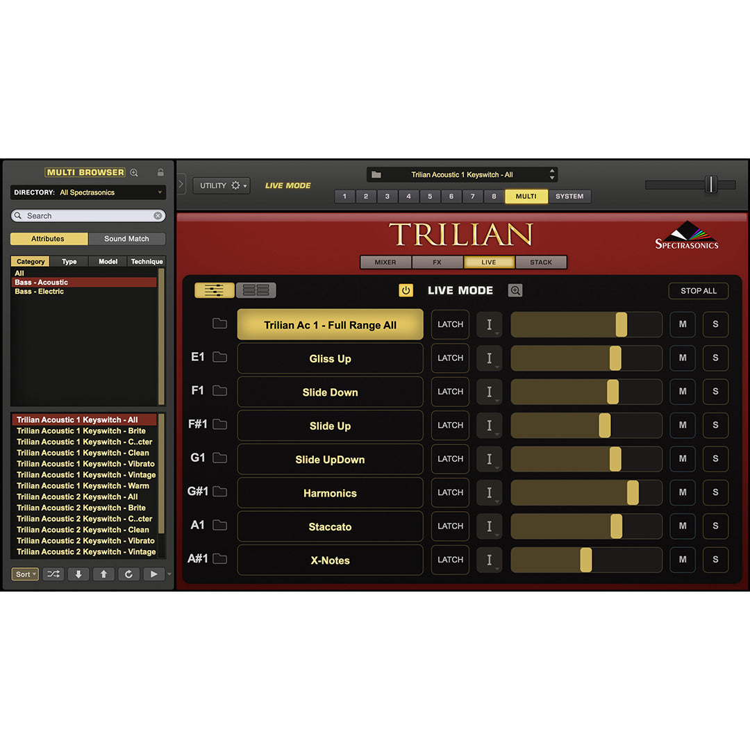 Spectrasonics Trilian Total Bass Module
