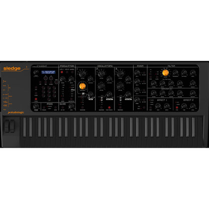 StudioLogic Sledge 2.0 Virtual Analog Synthesizer (Black)