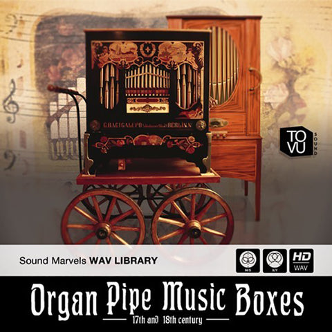 Tovusound Organ Pipe Music Boxes Virtual Instrument