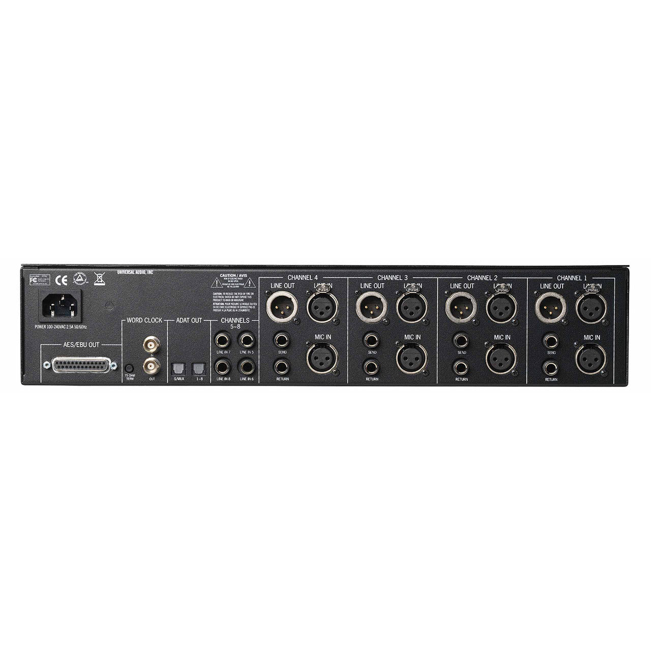 Universal Audio 4-710d Four-Channel Mic Preamplifer