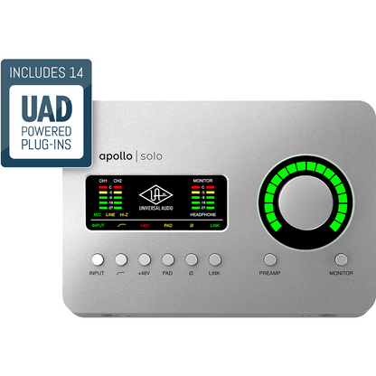 Universal Audio Apollo Solo Heritage Edition (Thunderbolt 3)