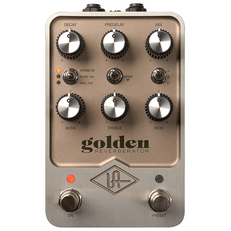 Universal Audio Golden Reverberator Pedal