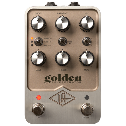 Universal Audio Golden Reverberator Pedal
