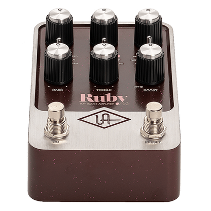 Universal Audio UAFX Ruby '63 Top Boost Amplifier Pedal
