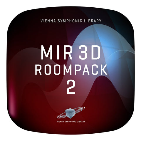 Vienna Symphonic Library MIR 3D RoomPack 2 Studios & Stages - Upgrade from MIR RoomPack 2