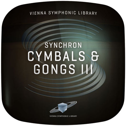 Vienna Symphonic Library Synchron Cymbals & Gongs III Standard Library Virtual Instrument