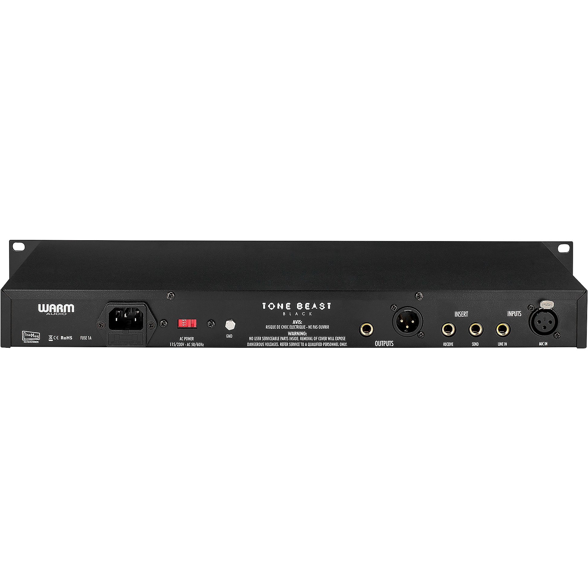 Warm Audio TB12 Tone Beast Microphone Preamp (Black)