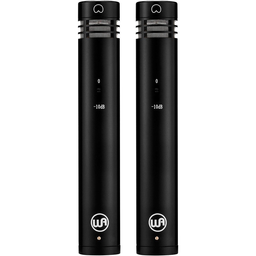 Warm Audio WA-84 Condenser Microphone Stereo Pair (Black)