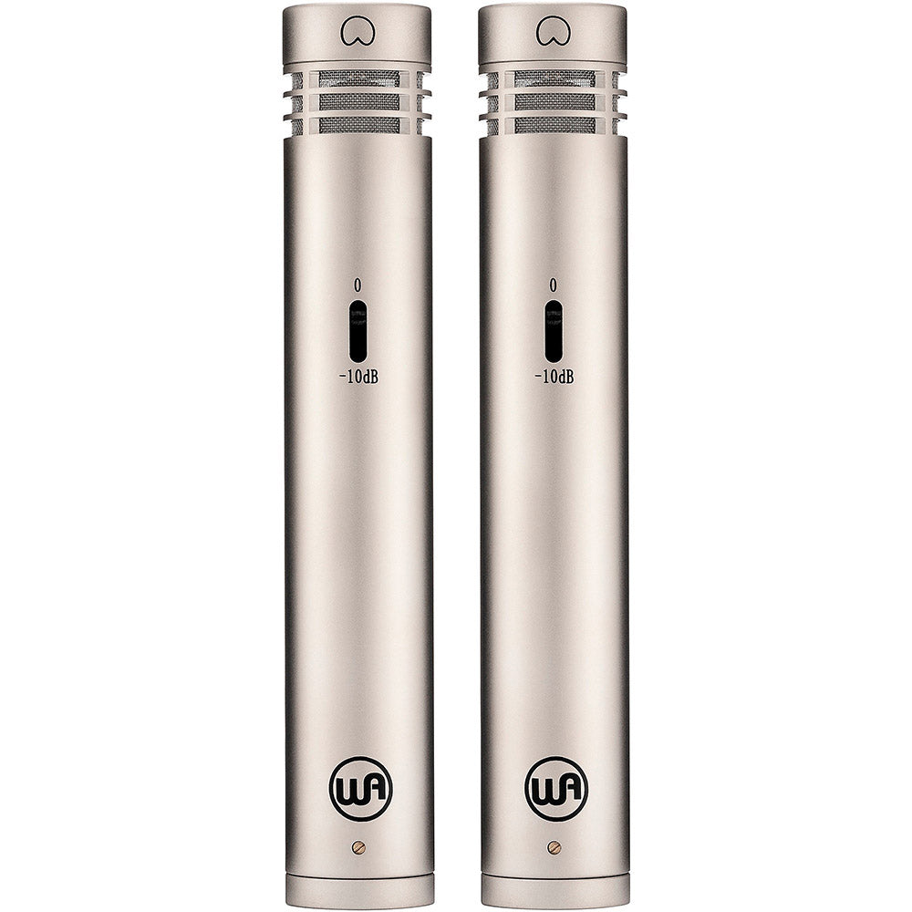 Warm Audio WA-84 Condenser Microphone Stereo Pair (Nickel)