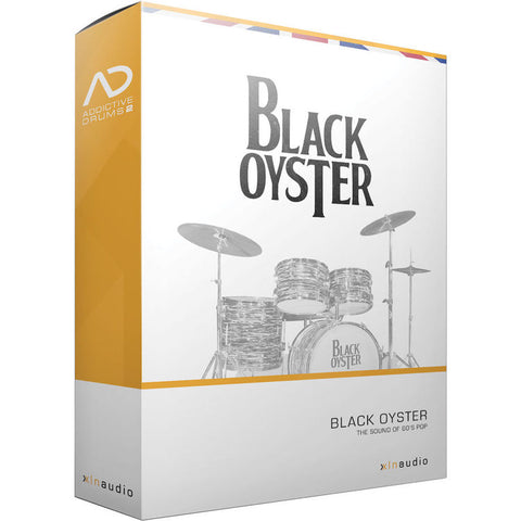 XLN Audio Addictive Drums Black Oyster ADPAK for AD2