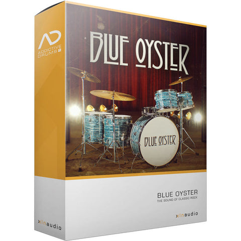 XLN Audio Addictive Drums Blue Oyster ADPAK for AD2