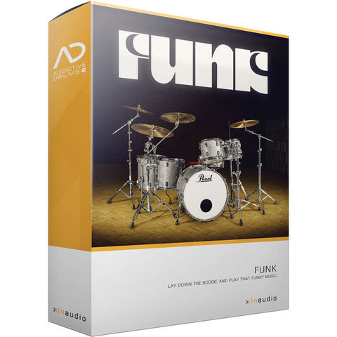 XLN Audio Addictive Drums Funk ADPAK for AD2