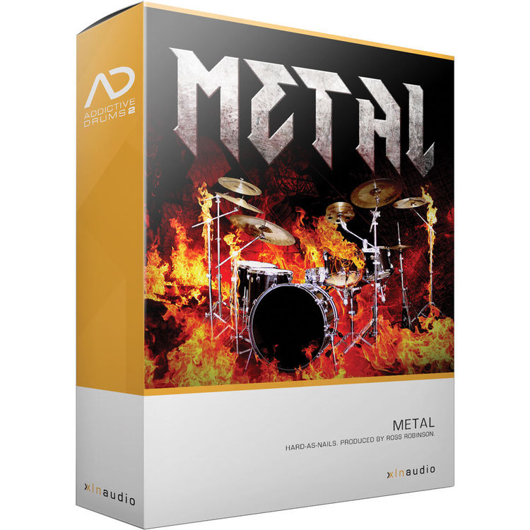 XLN Audio Addictive Drums Metal ADPAK for AD2