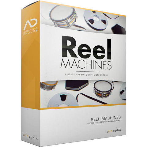XLN Audio Addictive Drums Reel Machines ADPAK for AD2