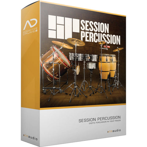 XLN Audio Addictive Drums Session Percussion ADPAK for AD2