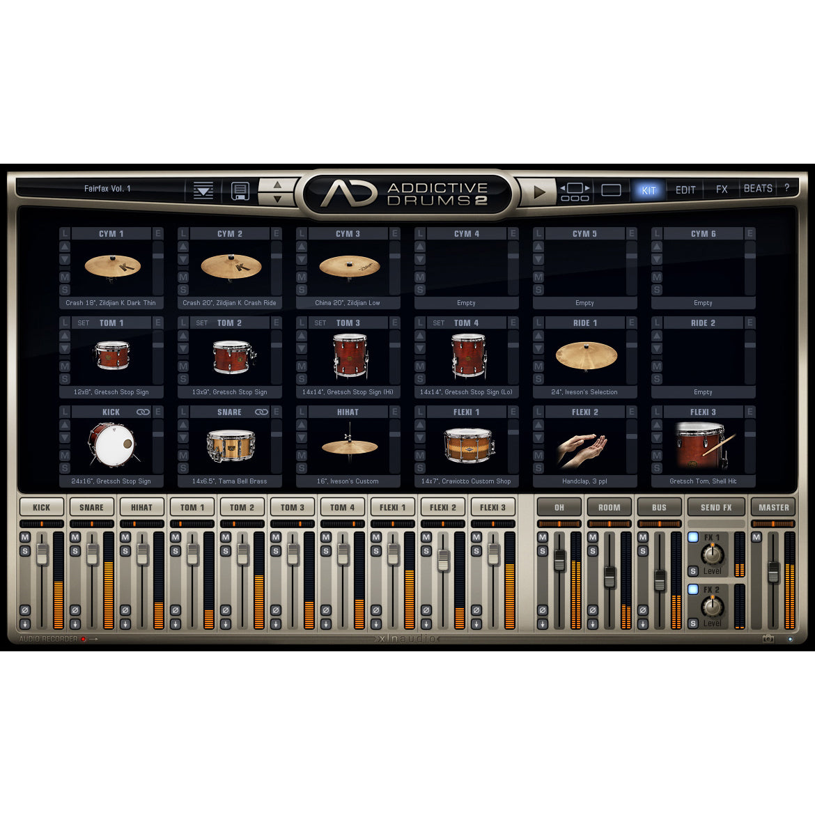 XLN Audio Addictive Drums 2