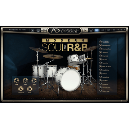 XLN Audio Addictive Drums Modern Soul and R&B ADPAK for AD2