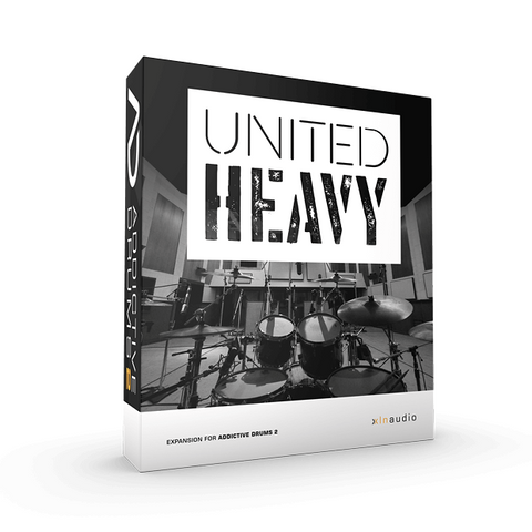 XLN Audio Addictive Drums United Heavy ADPAK for AD2