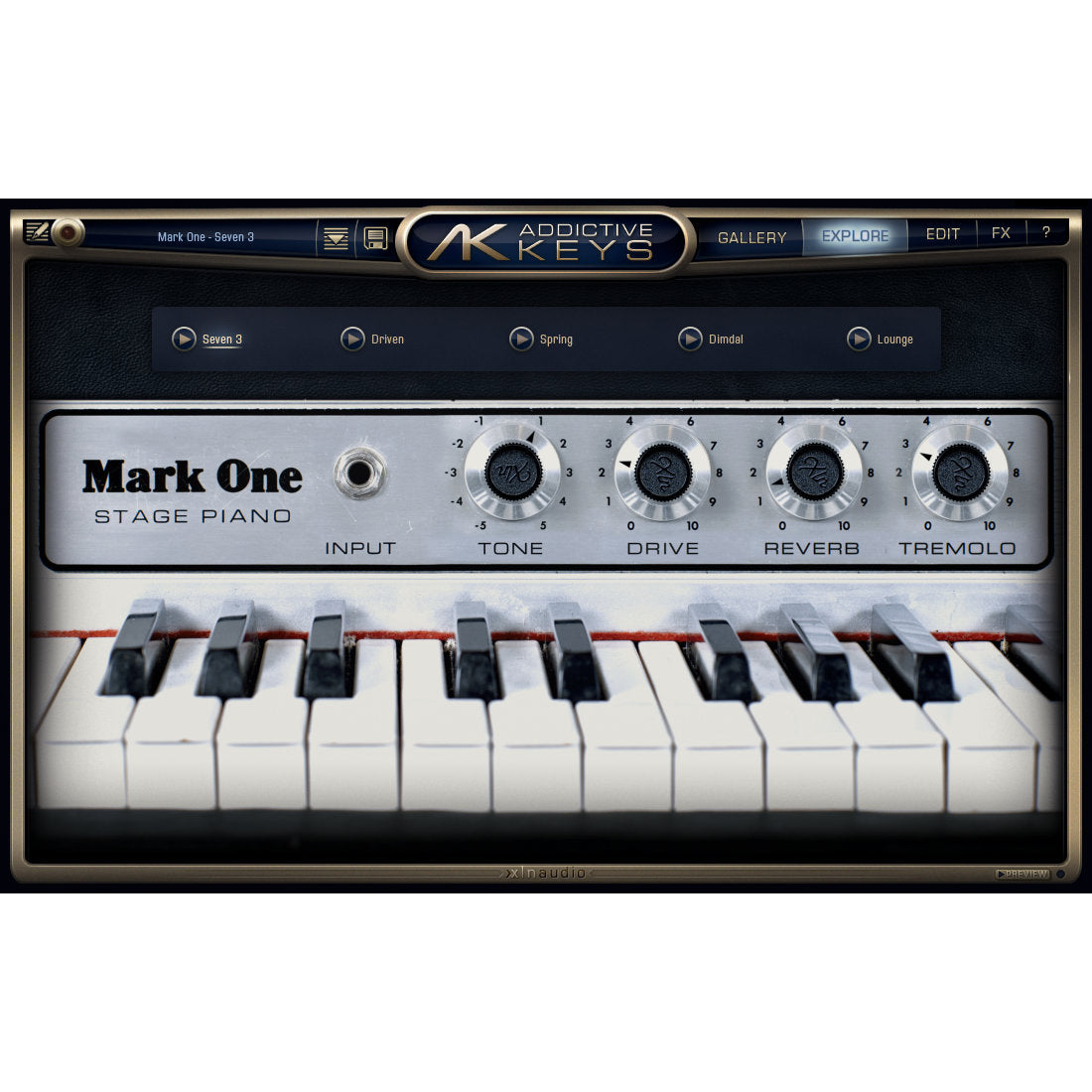 XLN Audio Addictive Keys Mark One