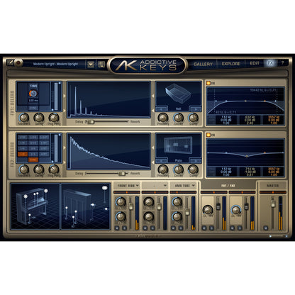 XLN Audio Addictive Keys Modern Upright