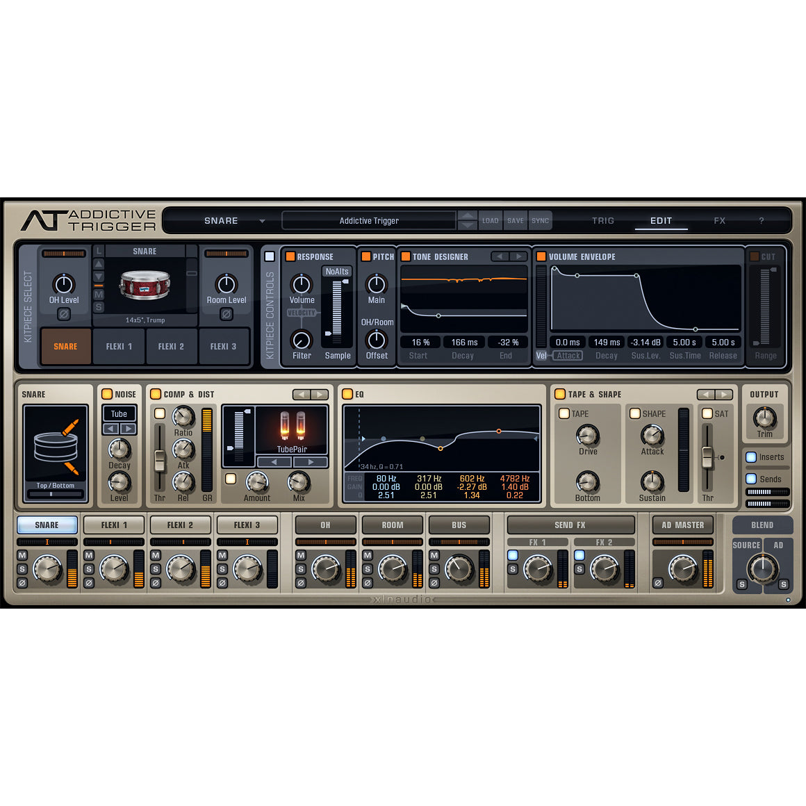 XLN Audio Addictive Trigger + Drum Vault Bundle