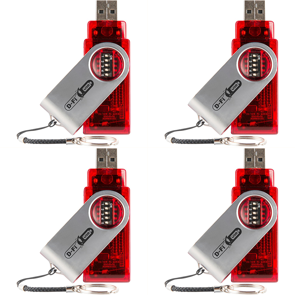 Chauvet DFIUSB4PK D-Fi USB Wireless Transceiver (4-Pack) 