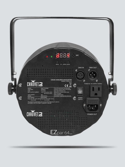 Chauvet EZpar 64 RGBA LED Wash Lighting Fixture (Battery-Powered) - EZPAR64RGBABLK