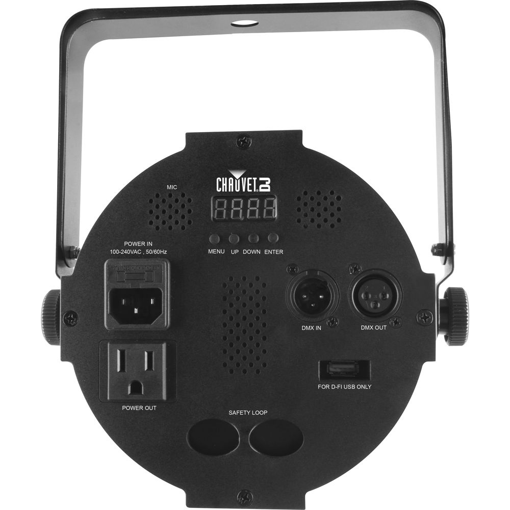 Chauvet SlimPAR H6 USB LED Lighting Fixture (RGBAW+UV) - SLIMPARH6USB (Wireless DMX)