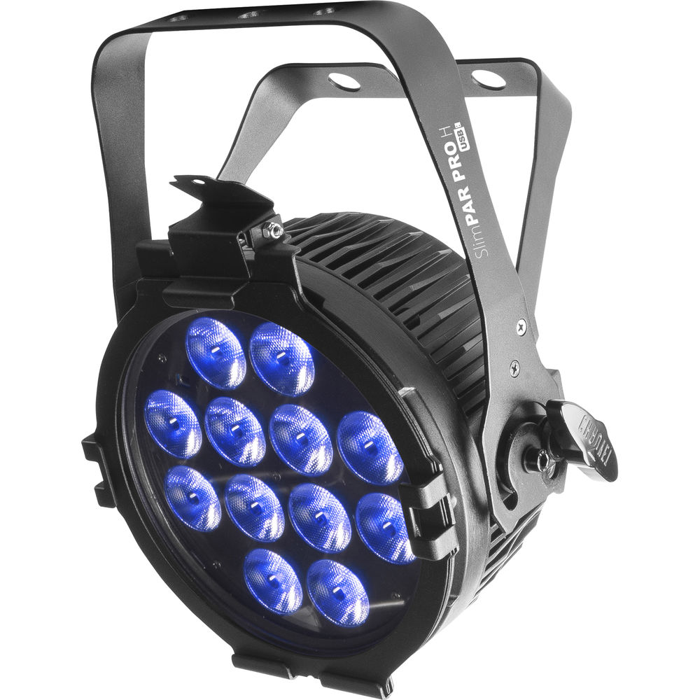 Chauvet SlimPAR Pro H USB LED Wash Lighting Fixture (RGBAW+UV) - SLIMPARPROHUSB (Wireless DMX)