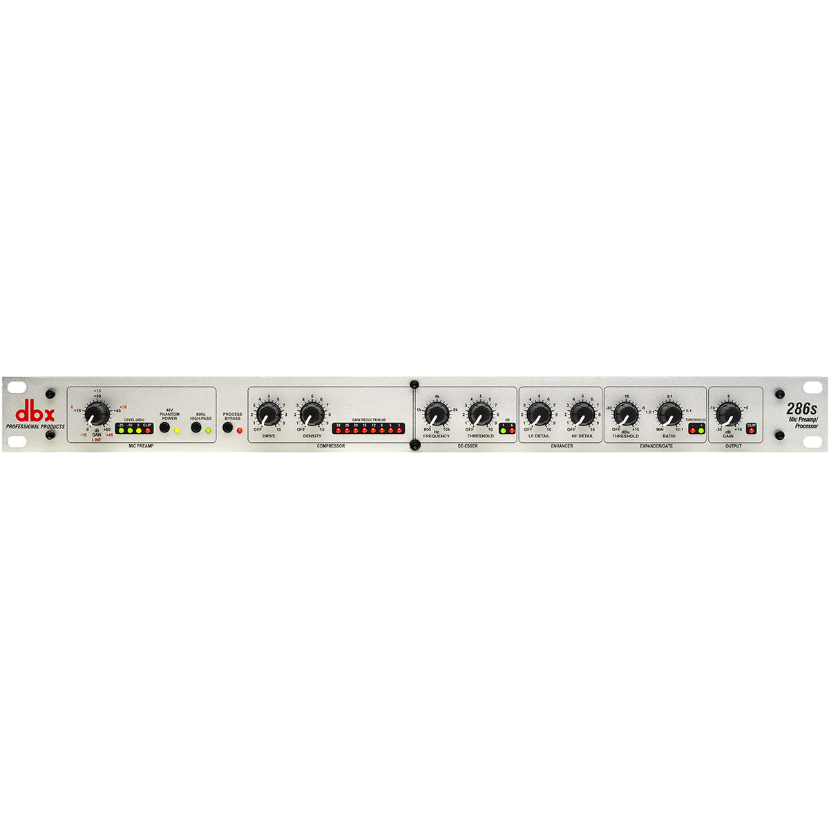 dbx 286s Microphone Preamplifier Channel Strip