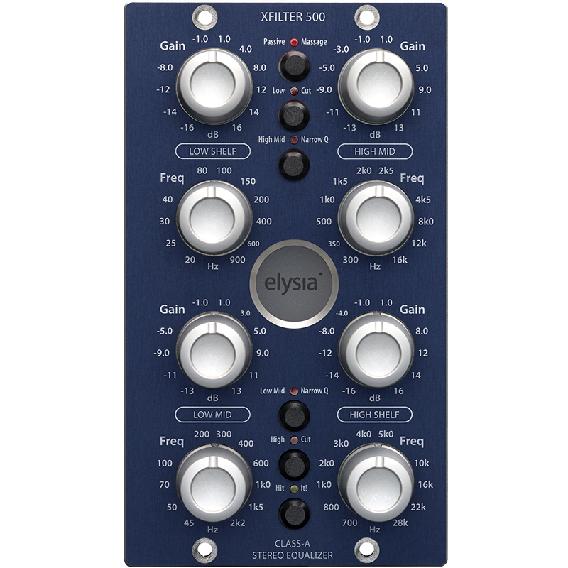 elysia xfilter Parametric Equalizer (500 Series)