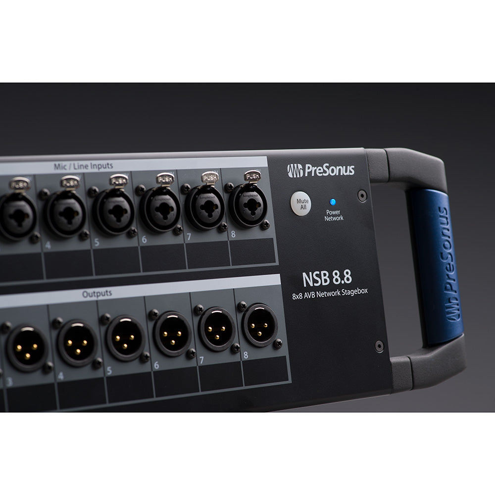 PreSonus NSB 8.8 Networked Stage Box (Black)