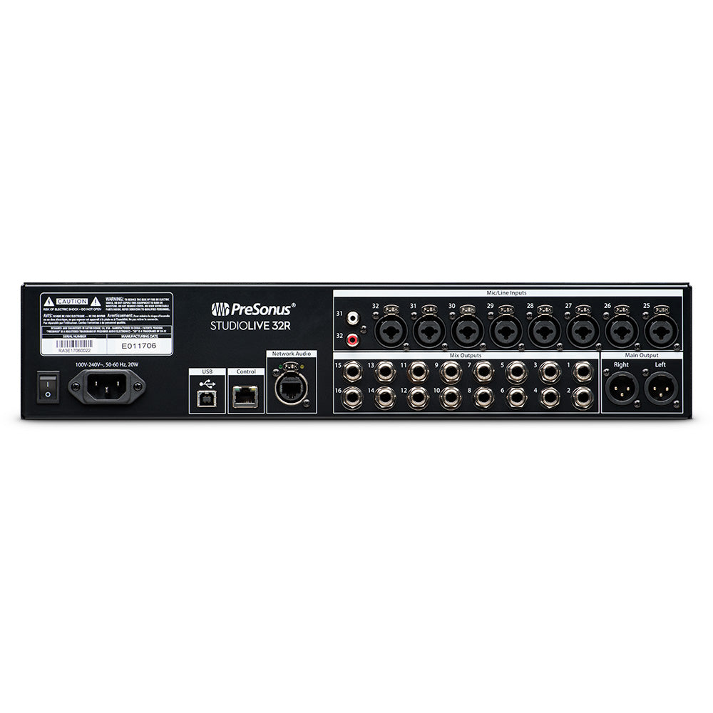 PreSonus StudioLive Series III 32R Digital Rack Mixer (Black)