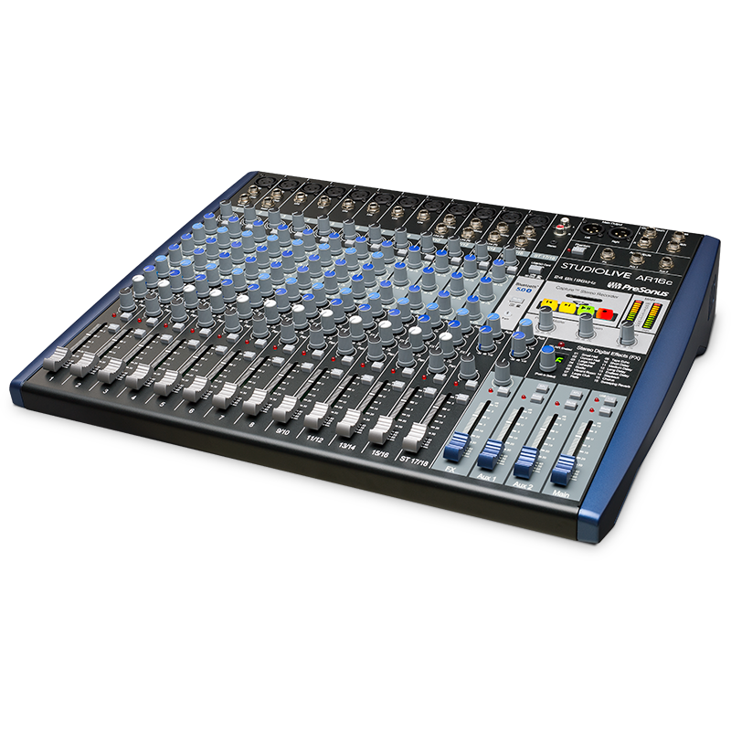 PreSonus StudioLive AR16c USB-C Mixing Console (Analog Digital Bluetooth)
