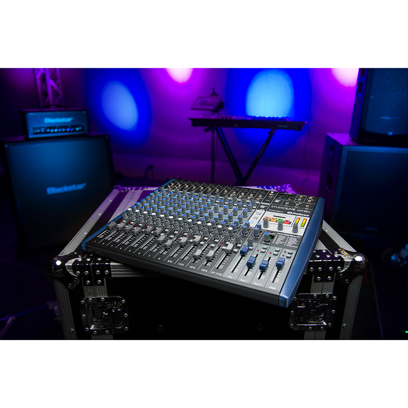 PreSonus StudioLive AR16c USB-C Mixing Console (Analog Digital Bluetooth)