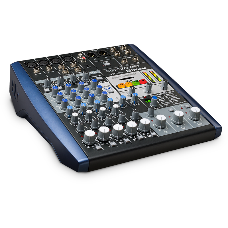 PreSonus StudioLive AR8C USB-C Mixing Console (Analog Digital Bluetooth)
