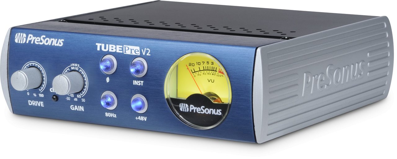 PreSonus TubePre V2 Tube Preamplifier DI Box