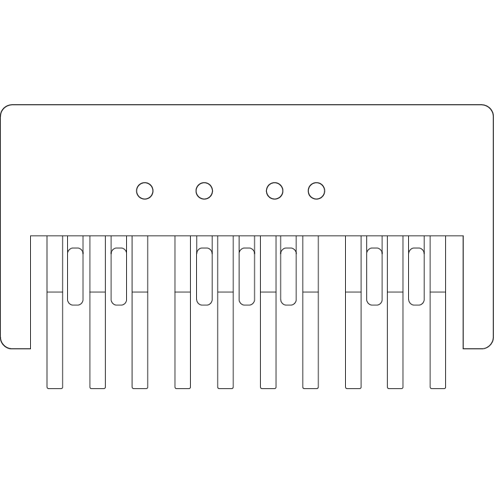 Studiologic MP-117 MIDI Pedalboard