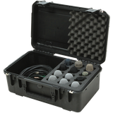 SKB 3i-2011-MC12 iSeries Microphone Case (12 Microphones) - Waterproof Injection Molded