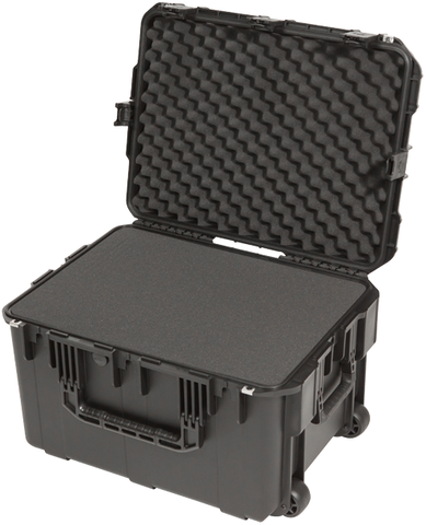 SKB iSeries Utility Case (Cubed Foam) - 3i-2317-14BC (Retractable Handle & Wheels) - Waterproof Injection Molded