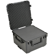 SKB iSeries Utility Case (Cubed Foam) - 3i-2424-14BC (Retractable Handle & Wheels) - Waterproof Injection Molded