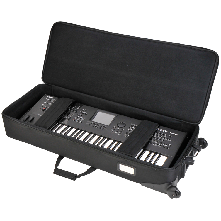 SKB Keyboard Soft Case (61-Note) - 1SKB-SC61KW (Wheels)