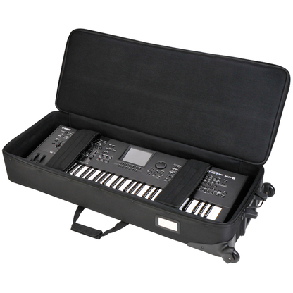SKB Keyboard Soft Case (61-Note) - 1SKB-SC61KW (Wheels)