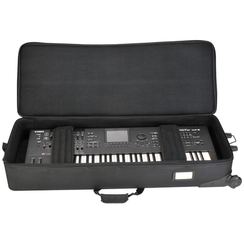 SKB Keyboard Soft Case (61-Note) - 1SKB-SC61KW (Wheels)