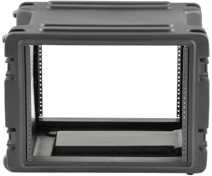 SKB Rack Case (8U) - 1SKB-R8W (Retractable Handle & Wheels) - Roto Molded